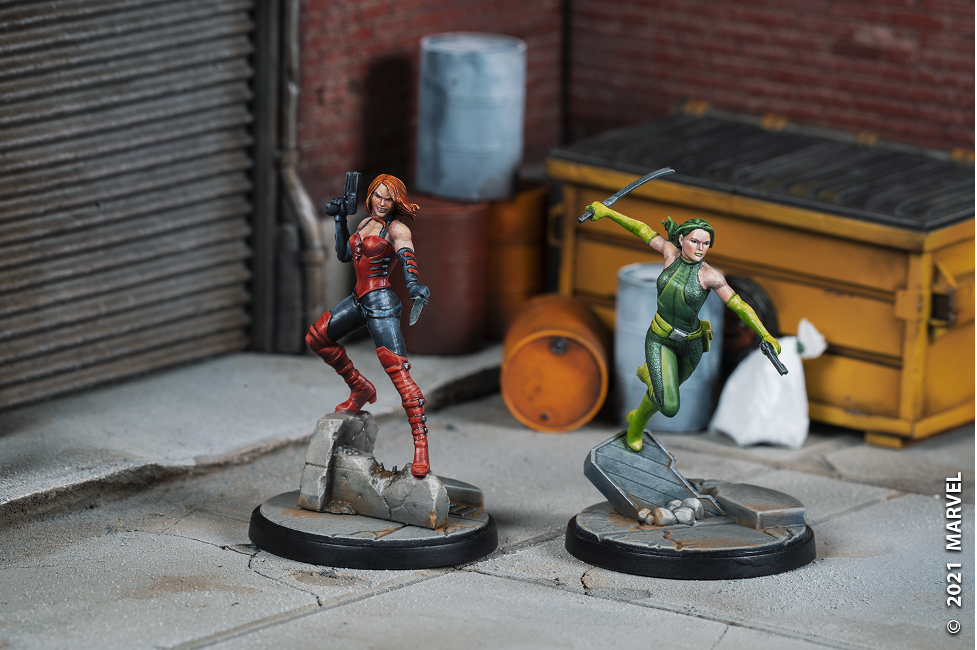 Marvel Crisis Protocol : Sin and Viper Character Pack